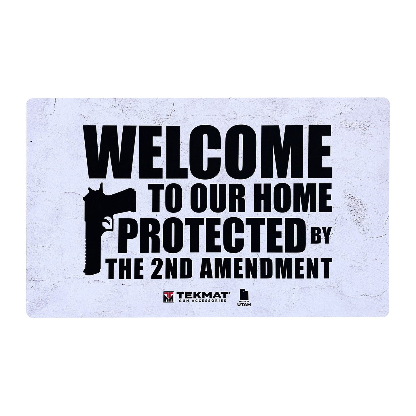 Kenözen Camp Gear Durable 2nd Amendment Door Mat (25"x42") - Perfect for Patriots