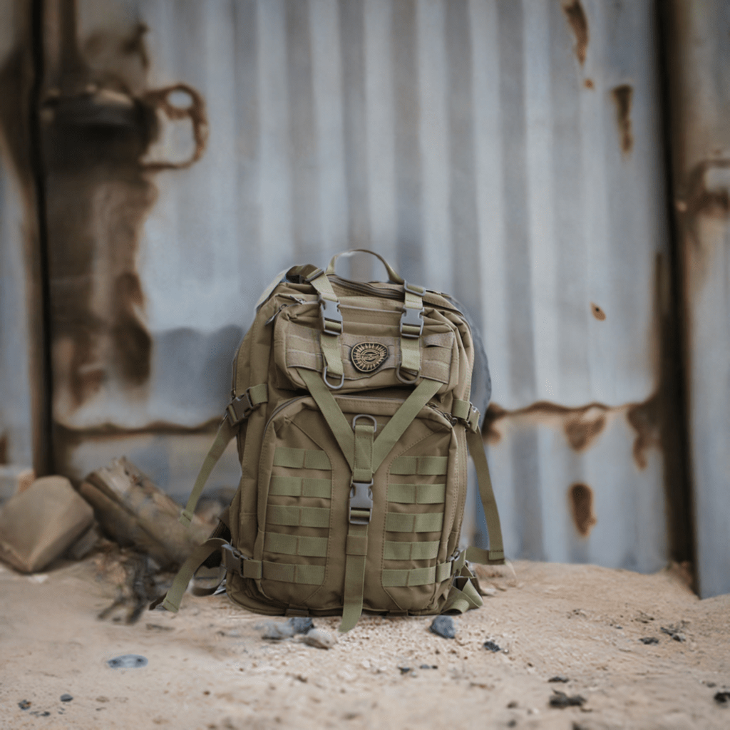 Load video: Kenozen Artcos 45 Military Backpack