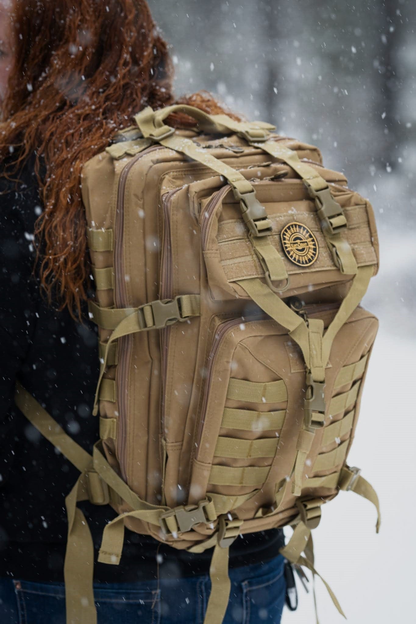 Kenözen Military MOLLE Backpack KenÖzen Arctos 45L MOLLE Military Backpack, Morale/Unit Patch and Hydration System