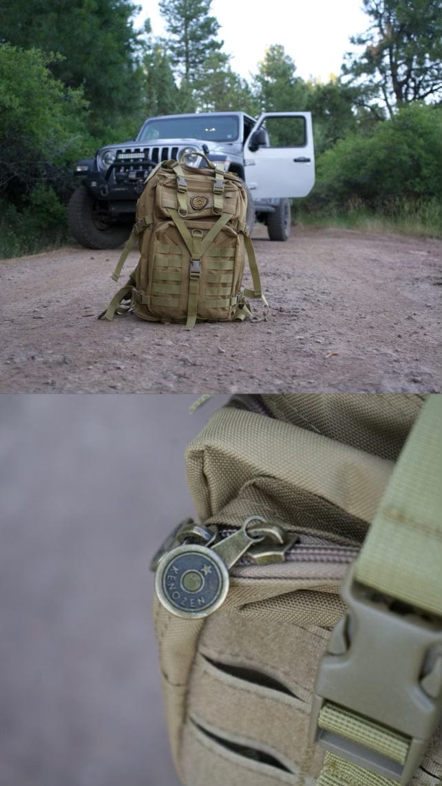 Kenözen Military Backpack KenÖzen Arctos 45L Outdoor Rucksack Backpack, Morale/Unit Patch and Hydration System